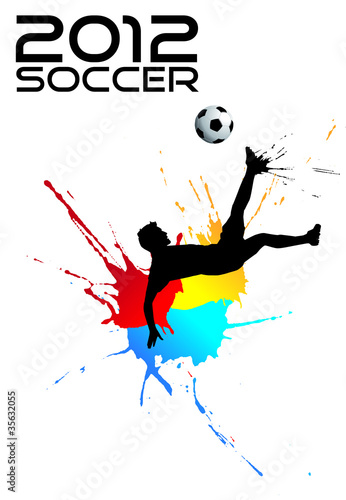 Vektor: soccer 2012 soccer 2012