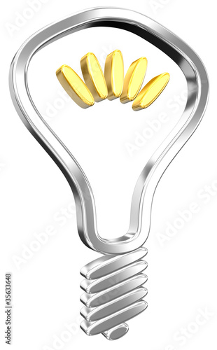 Stylized Light Bulb