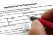 Foto: Application for employment Application for employment