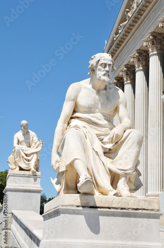 Photo: Greek philosophers Greek philosophers