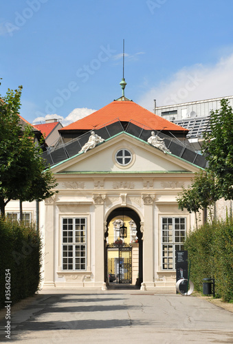 Photo: Lower Belvedere in Vienna, Austria Lower Belvedere in Vienna, Austria