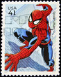 Stamp with Spiderman