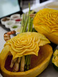 Beautifully carved pumkins