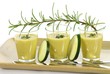 verrine de concombres