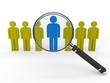 3d magnifying glass team