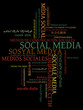 Vector: Social Media in Different Languages Social Media in Different Languages