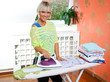 woman ironing woman ironing