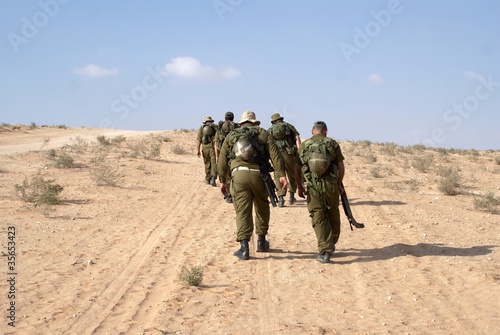Photo: Israeli Army military exercise Israeli Army military exercise