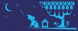 howling dog, abstract, icons