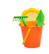 children toy on the white background children toy on the white background