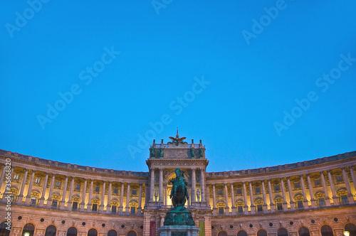 Photo: Hofburg Palace at Vienna, Austria Hofburg Palace at Vienna, Austria