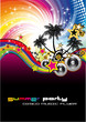 Tropical Musical Event Background