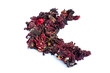 Hibiscus sabdariffa or dried roselle fruits