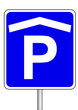 Parkplatzschild