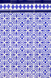 Andalusian style spanish blue ceramic tiles Andalusian style spanish blue ceramic tiles