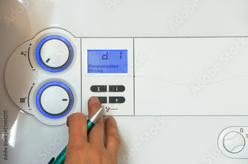 Photo: plumber heating plumber heating
