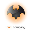 Vektor: Logo Bat company, Halloween # Vector Logo Bat company, Halloween # Vector