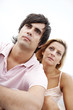 serious couple