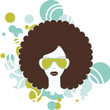 Afro woman