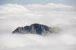 Peeking through the clouds.