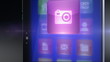 Digital tablet photo and video features in loop