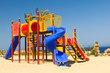 Plastic slide for small children
