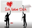 Tapete ich liebe dich