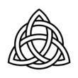 Triqueta noeud celtique celtic knot ireland scotland gaelic 020