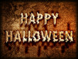 Happy halloween sign