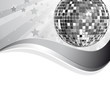 Discokugel grau/silber Discokugel grau/silber