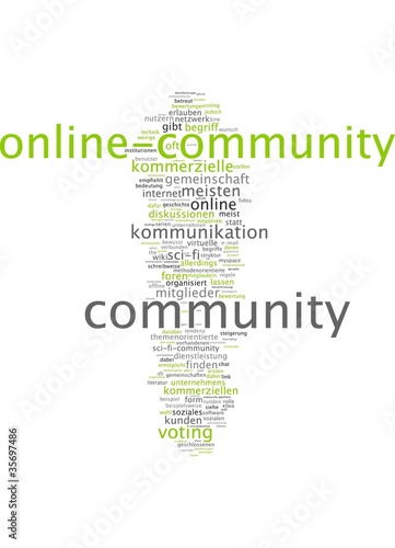Illustration: Online Community Online Community