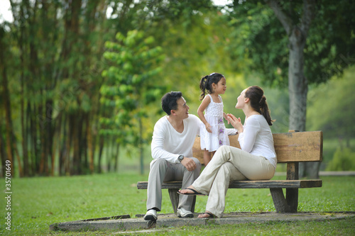 Photo: Happy Asian Family Happy Asian Family