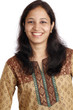 Happy indian woman