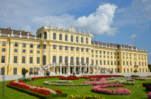 Photo: Le Palais de Schonbrunn dans Vienne Le Palais de Schonbrunn dans Vienne