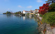 Switzerland lake and park in Lucerne Kanton. Weggis