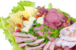 Käse- und Wurstaufschnitt