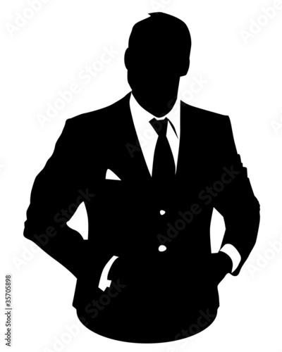 Illustration: Business man Business man