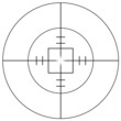 Vektor: Fadenkreuz crosshair Fadenkreuz crosshair