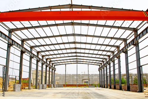 Photo: steel structure framework steel structure framework