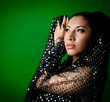 Photo: oriental girl in veil oriental girl in veil