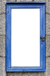 Old weathered noticeboard with blank space