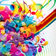 abstract mixed background abstract mixed background