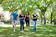 Foto: Group of college students Group of college students