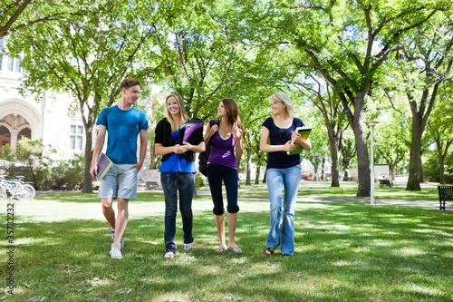 Photo: Group of college students Group of college students