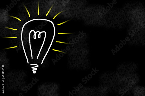 Illustration: Glühlampe Glühlampe