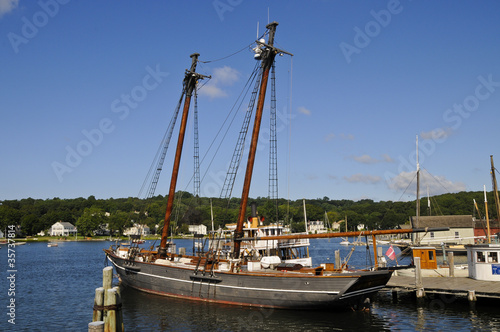 Photo: Mystic Seaport, Mystic, Connecticut, USA Mystic Seaport, Mystic, Connecticut, USA