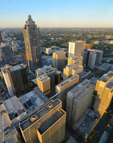 Photo: Aerial View of Atlanta Aerial View of Atlanta
