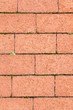 Brick footpath background.