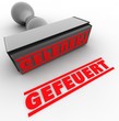 gefeuert
