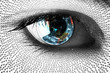 Photo: Earth in the eye Earth in the eye